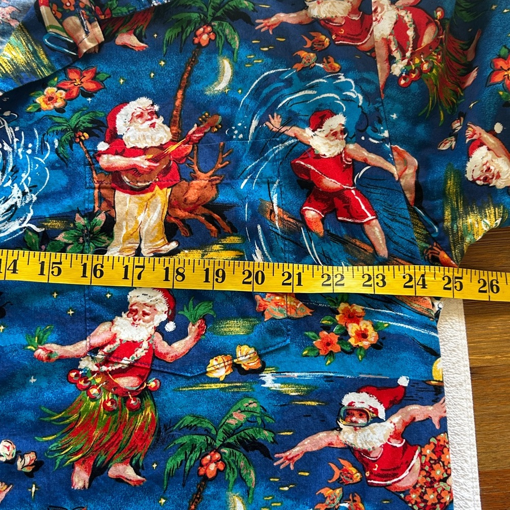 Max Boxxer Cotton Santa Hawaiian Shirt - Picture 5 of 7